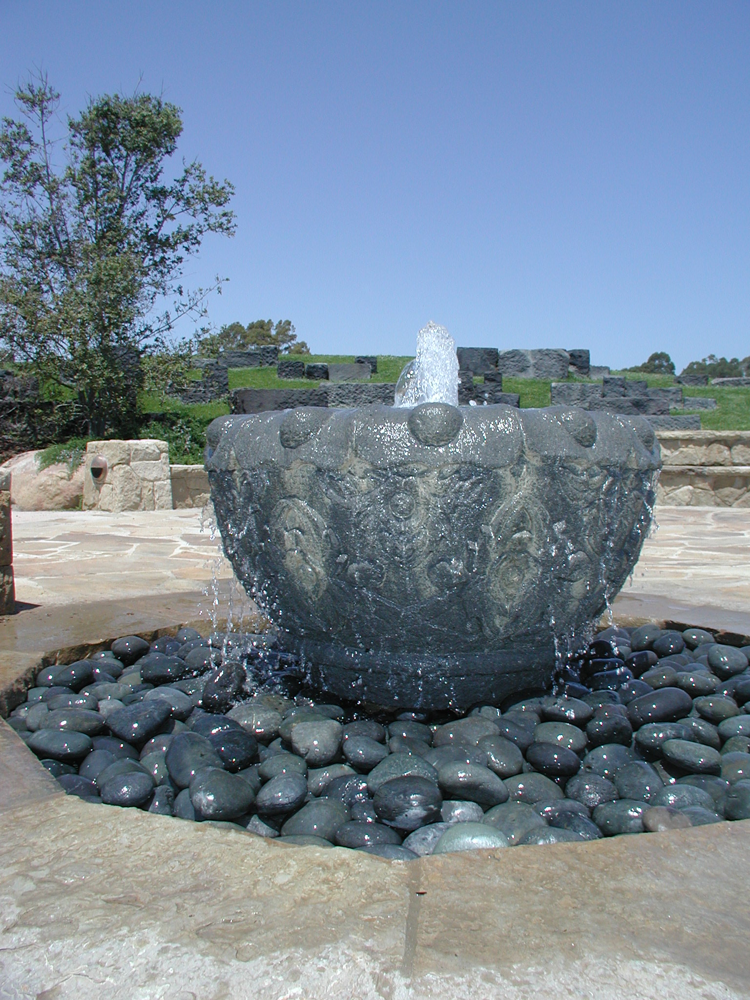 Bagish Overlook Fountain Close-up