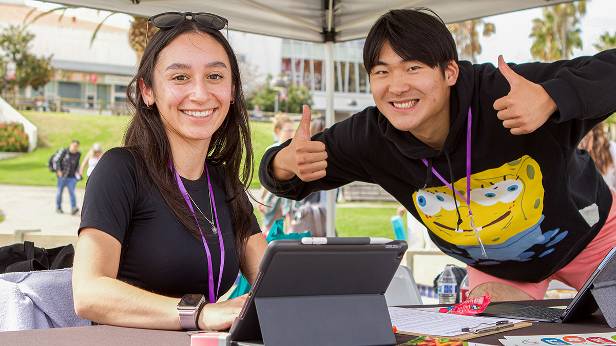 BNC team working an event